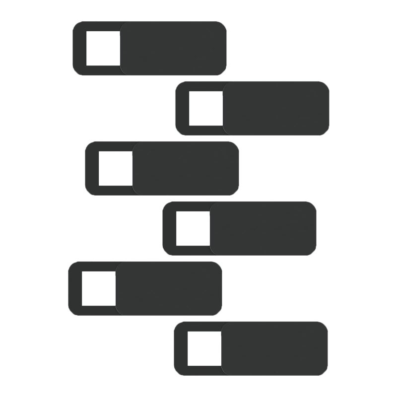 EYSOFT Webcam Cover Slider, Laptop Camera Cover 0.02in Ultra-Thin fits Echo Spot Smartphones Tablets Macbooks Computers Desktops with Strong Adhensive, Protecting Privacy and Securtiy - Image 1